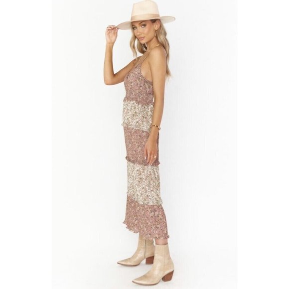 Show Me Your Mumu Size XS Emira Maxi Dress in Floral Print Mix NEW - Picture 2 of 3